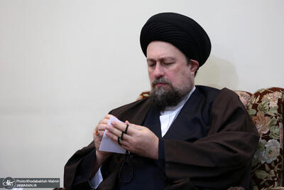  تسلیت آیت‌الله سید حسن خمینی به سید حبیب‌الله موسوی